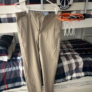 Mens Polo khaki pants 33/32